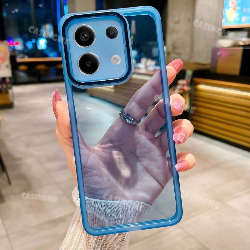Redmi Note 13 14 Note13Pro 5G Máy Ảnh Bảo Vệ Mềm Ốp lưng trong Cho Redmi Note 13 Note13 Redminote13 Pro 13Pro Cộng Với + 4G 5G Silicone điện thoại trong suốt Trường Hợp vỏ lưng chống sốc
