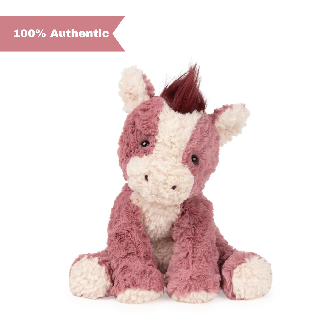 pink plush horse