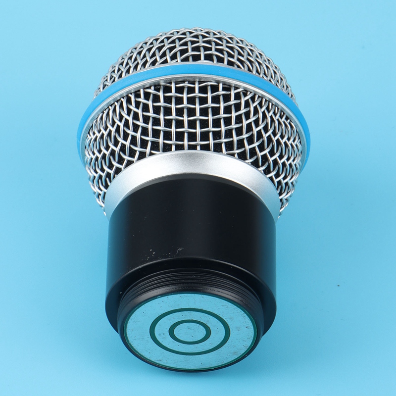 Replacement Wireless Handheld Microphone Grille Capsule Head for BETA58 SM58 PG24 Wireless Microphone