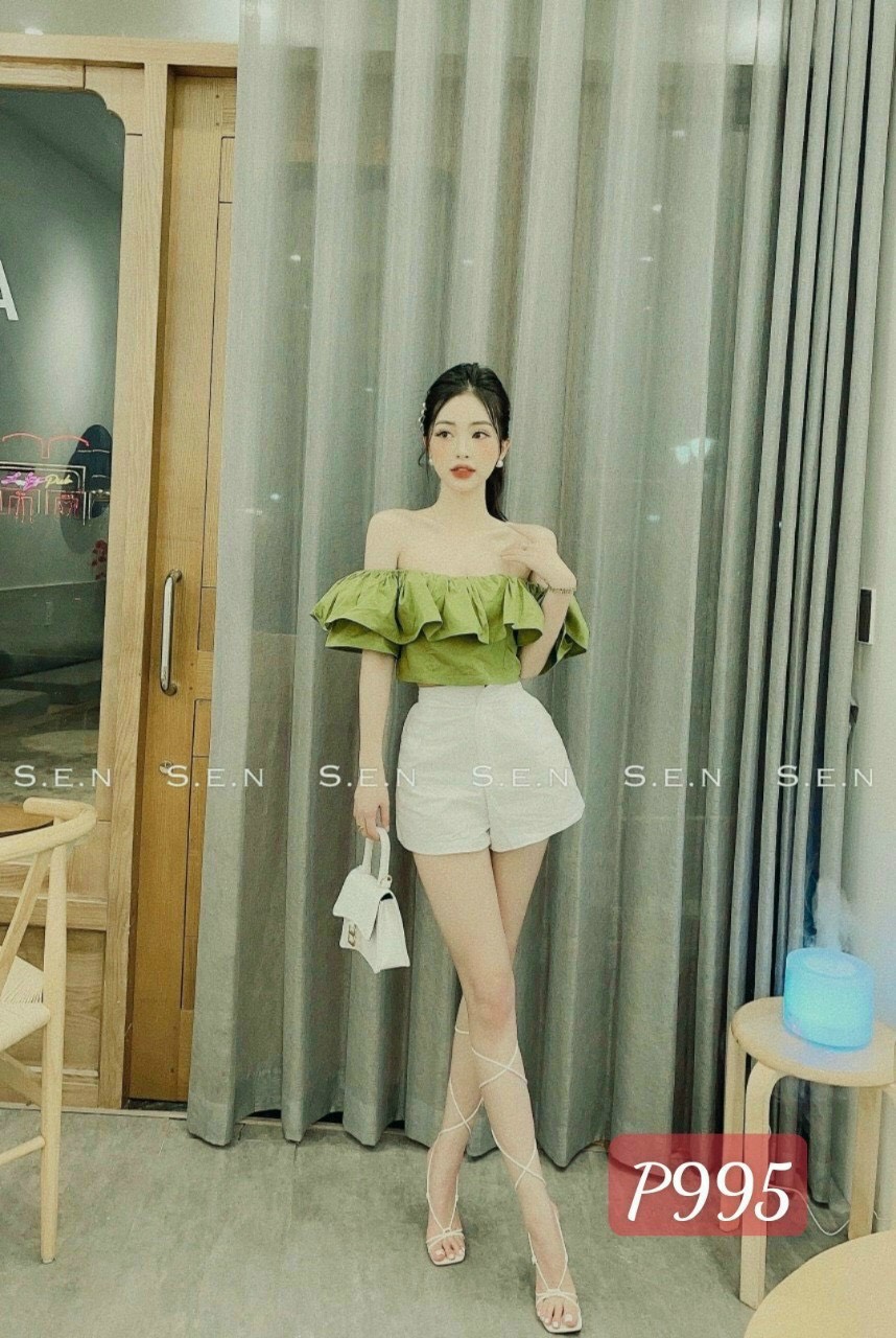 ÁO  BẸT VAI TẦNG NHIỀU MÀU