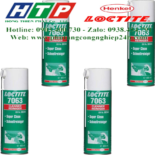 Chai xịt tẩy rửa dầu mỡ loctite 7063 – 400ml