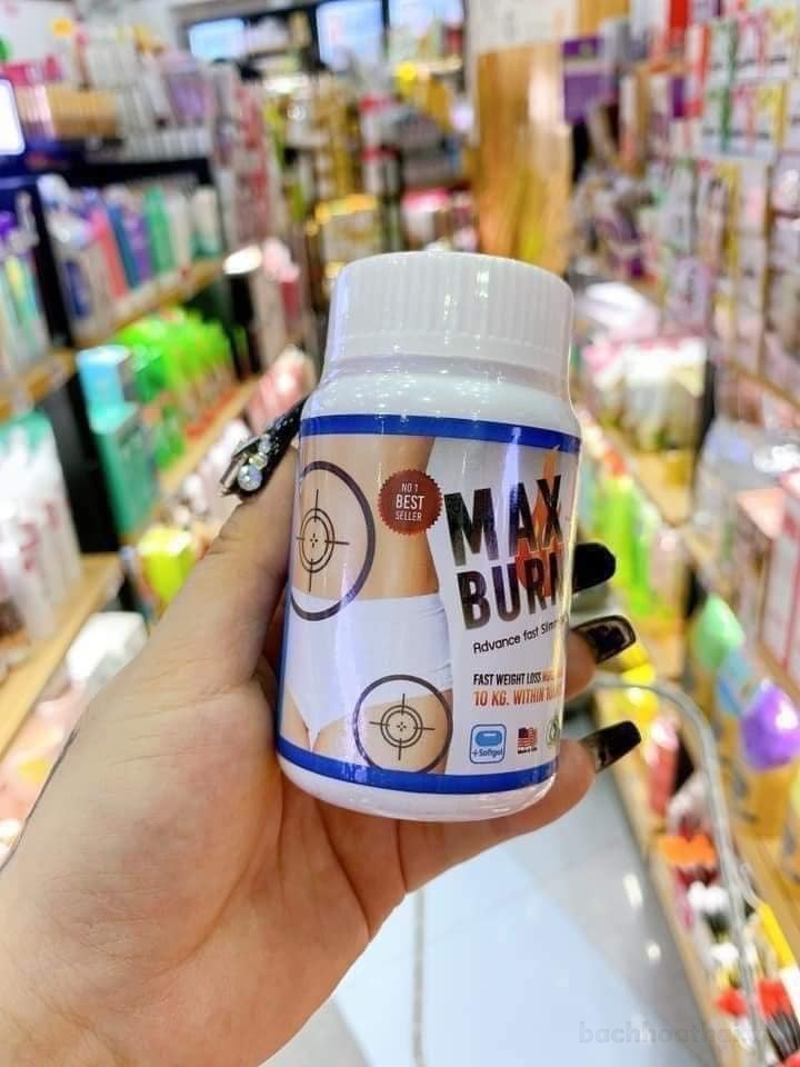 Đối cháy chất béo Max Burn Advance Fast Slimming Thái Lan