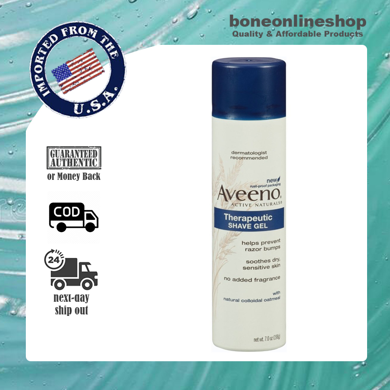 Aveeno Therapeutic Shaving Gel 7 oz Lazada PH