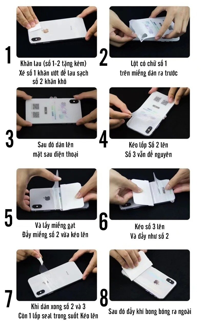 Dán kim cương 3D cho Redmi Note 13 Series, bảo vệ mặt lưng