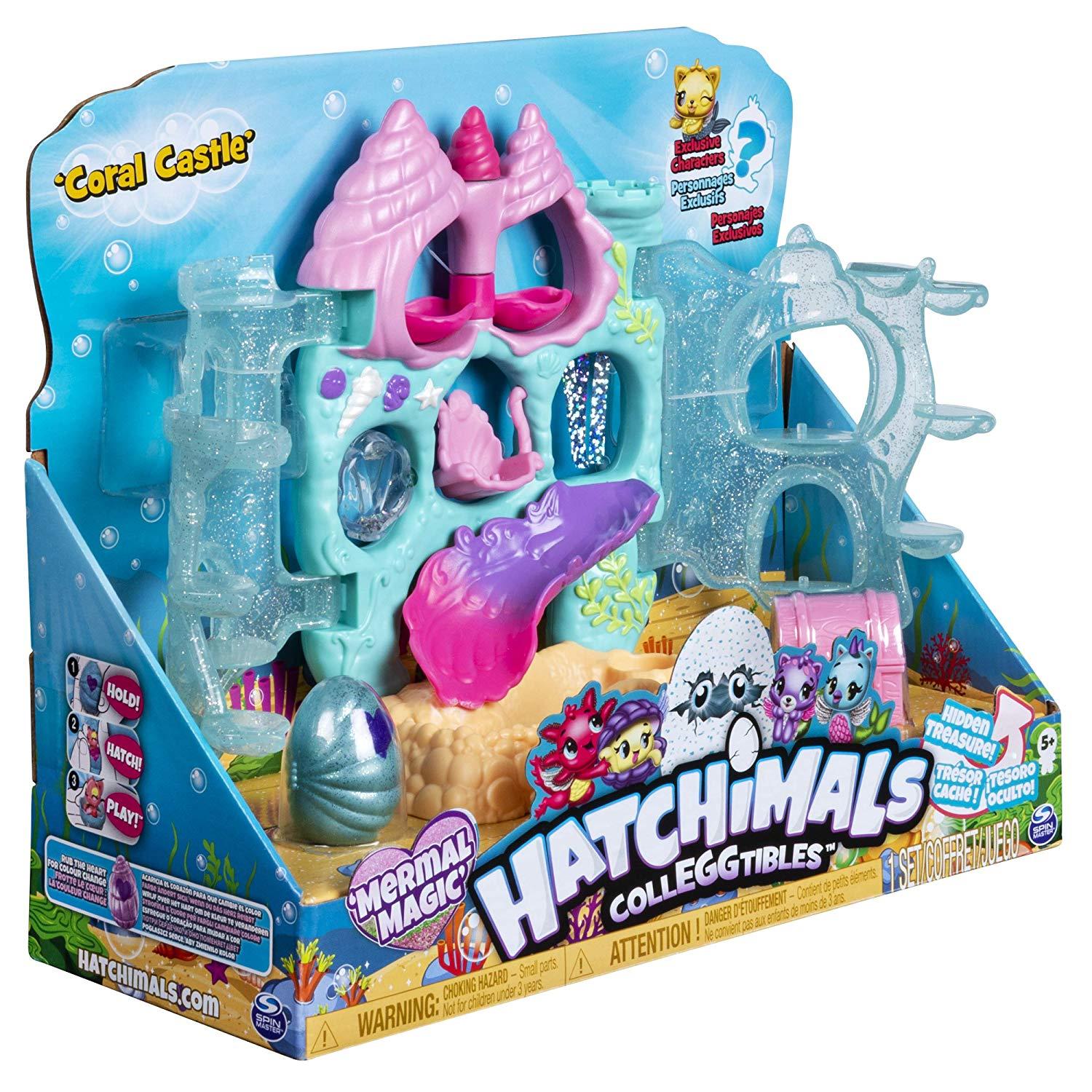 hatchimal mermal castle