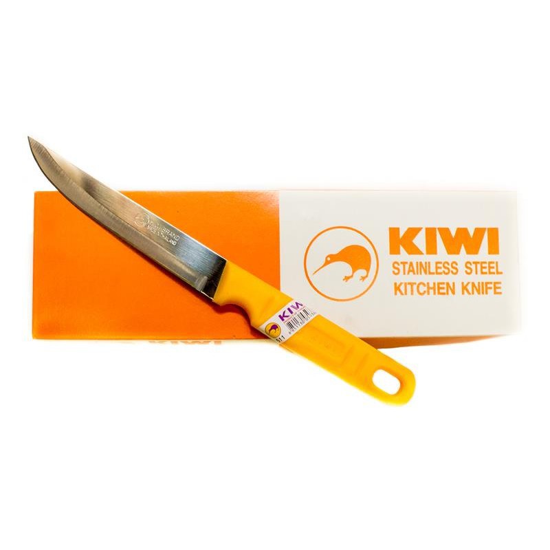 Kiwi Knife 5114.5" Made in Thailand Yellow Handled Knife Utility Knife Lazada