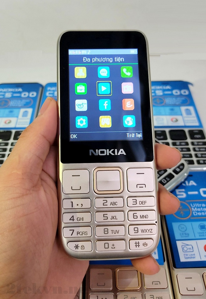 [HÀNG CHÍNH HÃNG] Điện thoại Nokia C500 (2020) 2 sim phổ thông giá rẻ