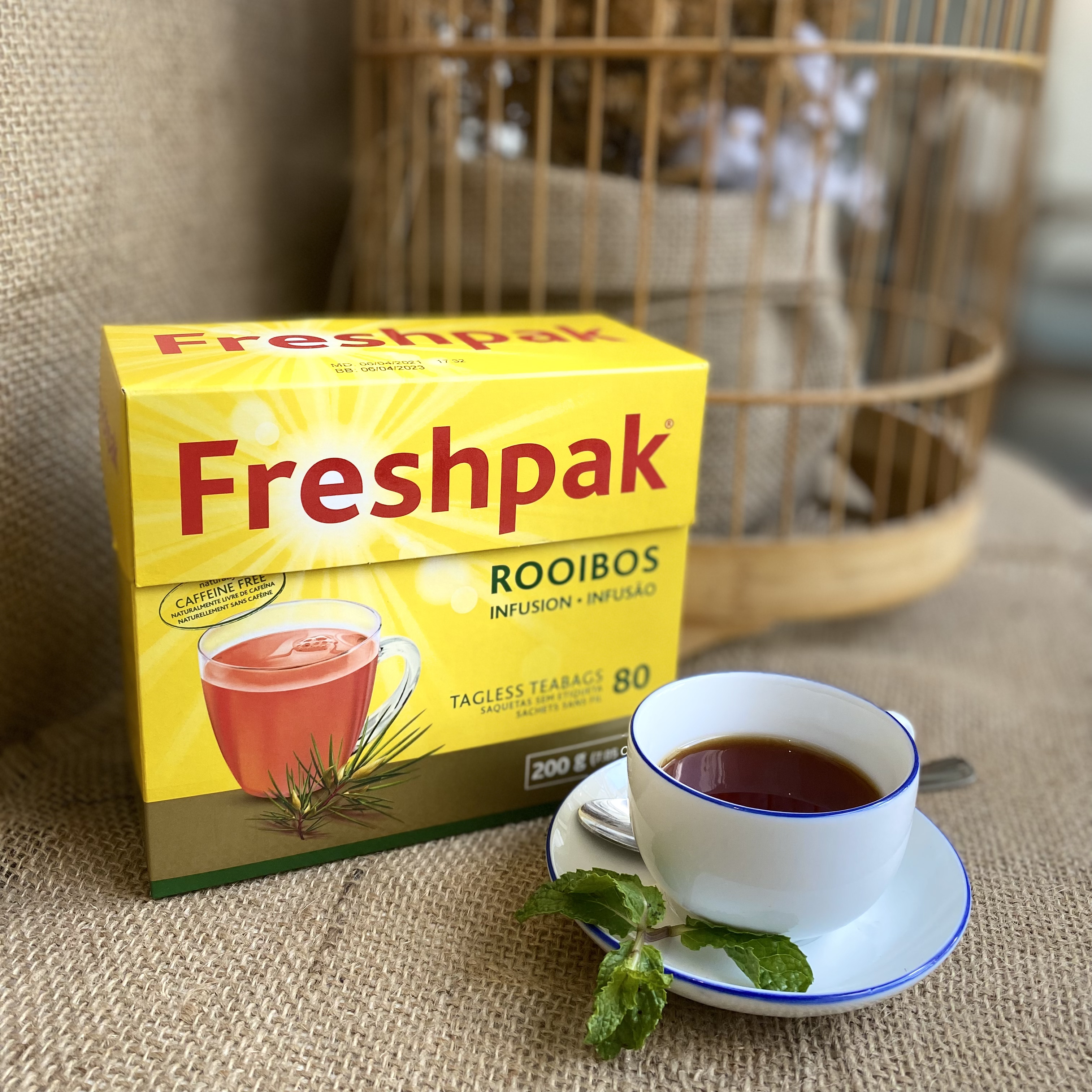 Hồng trà túi lọc Freshpak Rooibos Tea (80 Pack)