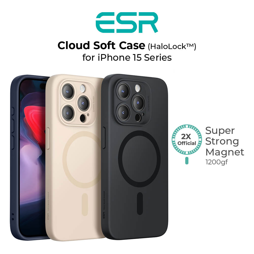 iPhone 12 Pro Max Cloud Soft Case (HaloLock) - ESR