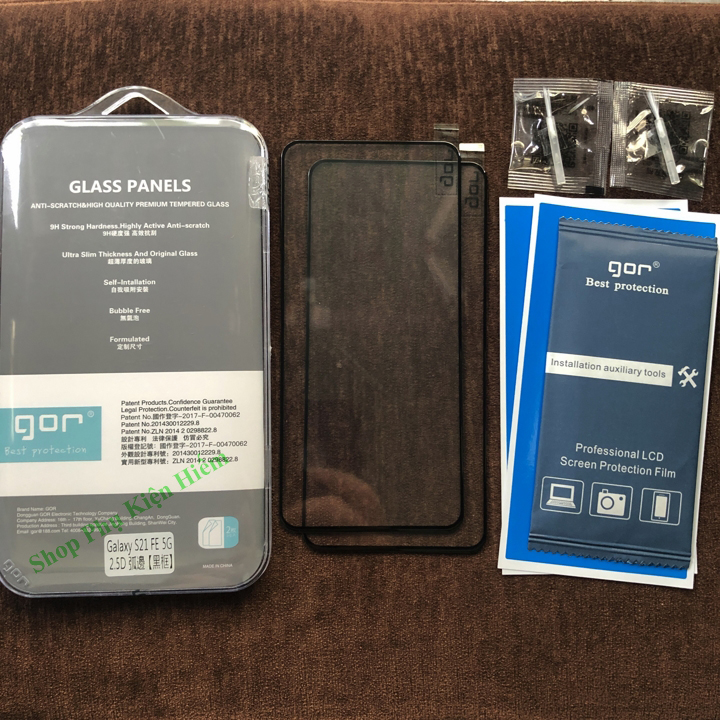2 Cường lực full Samsung S21 FE loại Gor