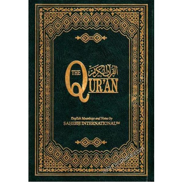 The Noble Quran in English Translation meanings Saheeh International ...