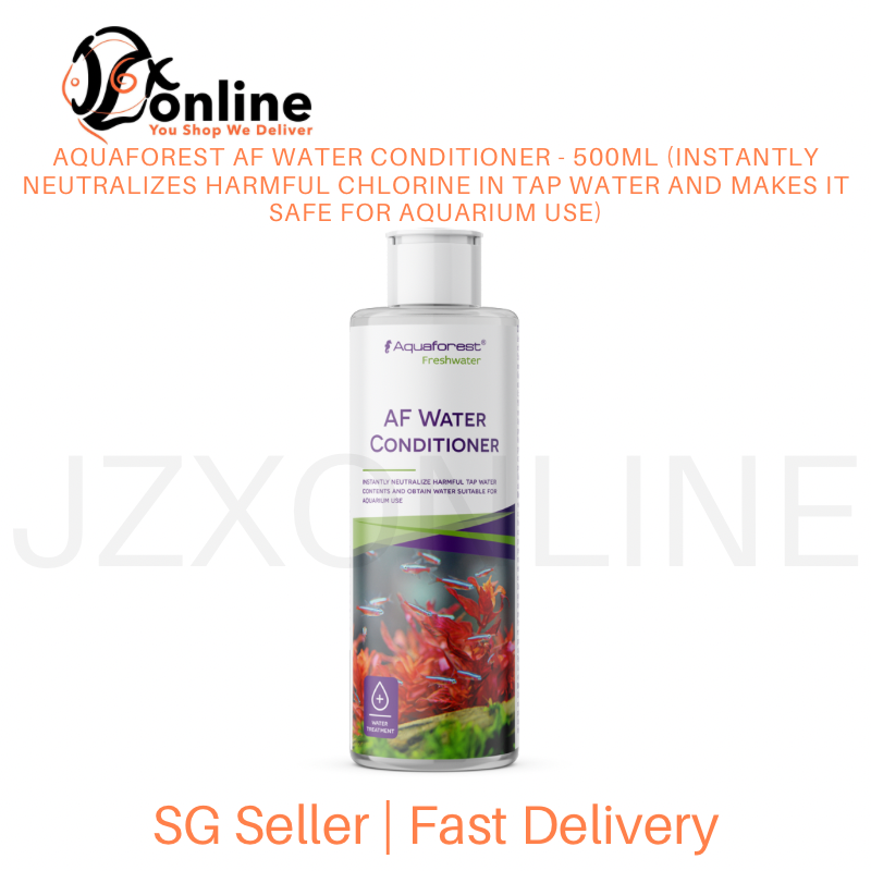 AQUAFOREST AF Water Conditioner 500ml (INSTANTLY NEUTRALIZES HARMFUL