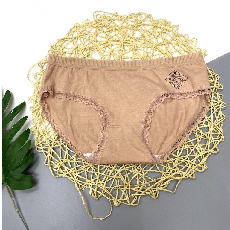 Quần Lót Nữ Kháng Khuẩn, Chất Cotton Co Dãn 4 Chiều Evalim