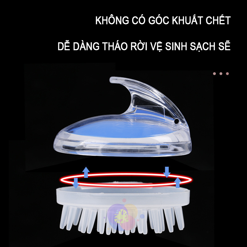Massage Shampoo Comb Helps Massage the Scalp