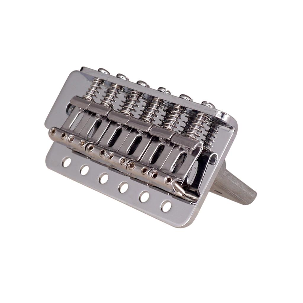 BNGUITAR 6 Strings Guitar Bridge for ST Guitar Standard Set Parts Replacement Durable