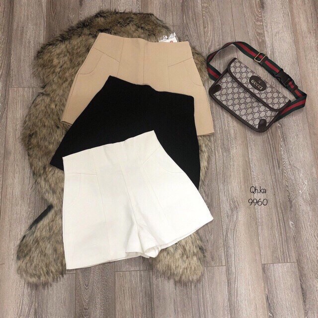Quần SHORT nữ cạp cao ,, Quần Đùi nữ lưng cao