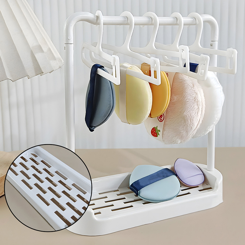 Makeup Tools Puff Drying Rack Beauty Sponges Cosmetics Makeup Puff Storage Hanger Travel Portable Multifunctional Organizer. 