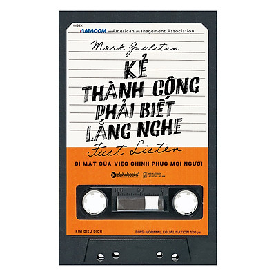 Sách - kẻ thành công phải biết lắng nghe 159k