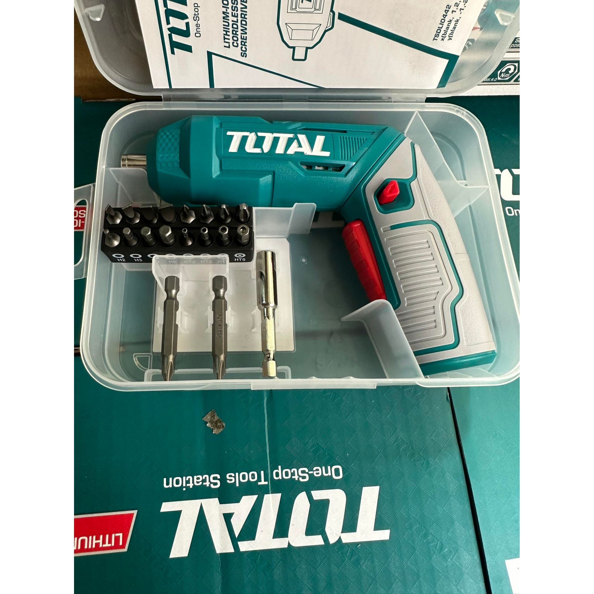 TOTAL Máy siết vít dùng pin 4V TSDLI0442