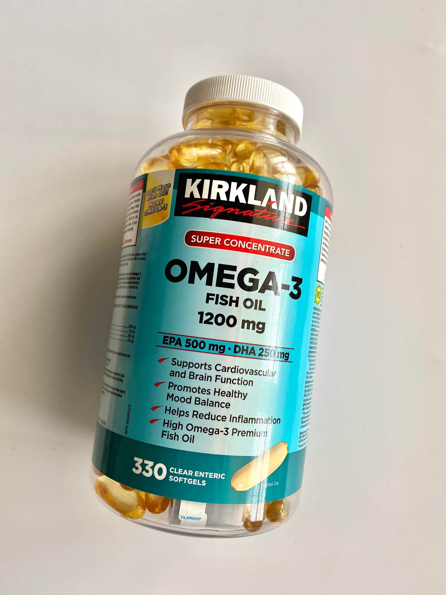 Kirkland Signature Super Concentrate Omega 3, Heart & Brain Health