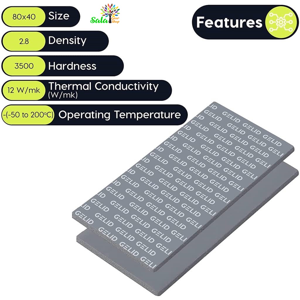 Miếng Dán Tản Nhiệt Gelid GP-EXTREME Thermal Pad 0.5mm