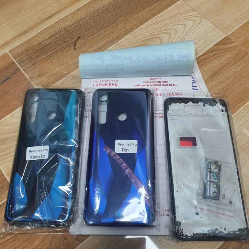 Vỏ Realme 5 Pro có khay sim kính camera