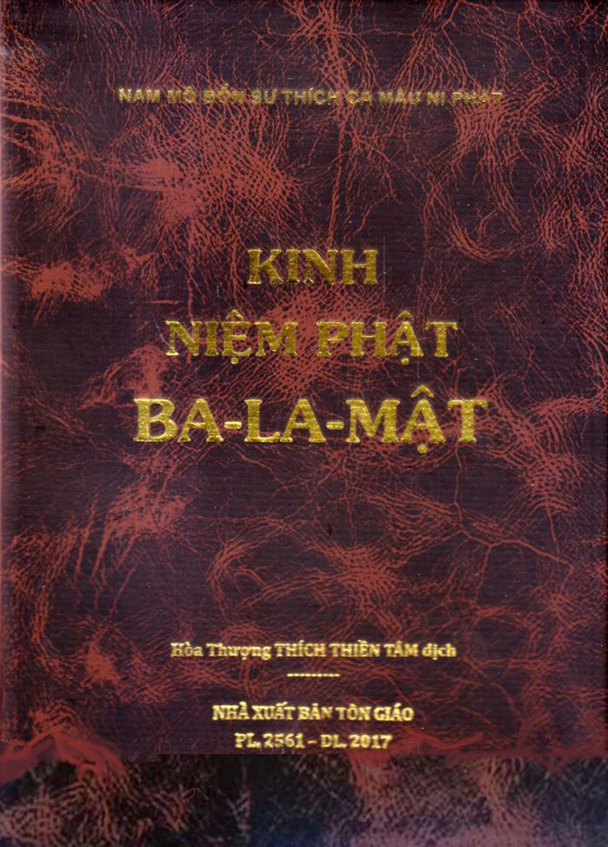 Sách - Kinh Niệm Phật Ba La Mật (Bìa Cứng) - Newshop