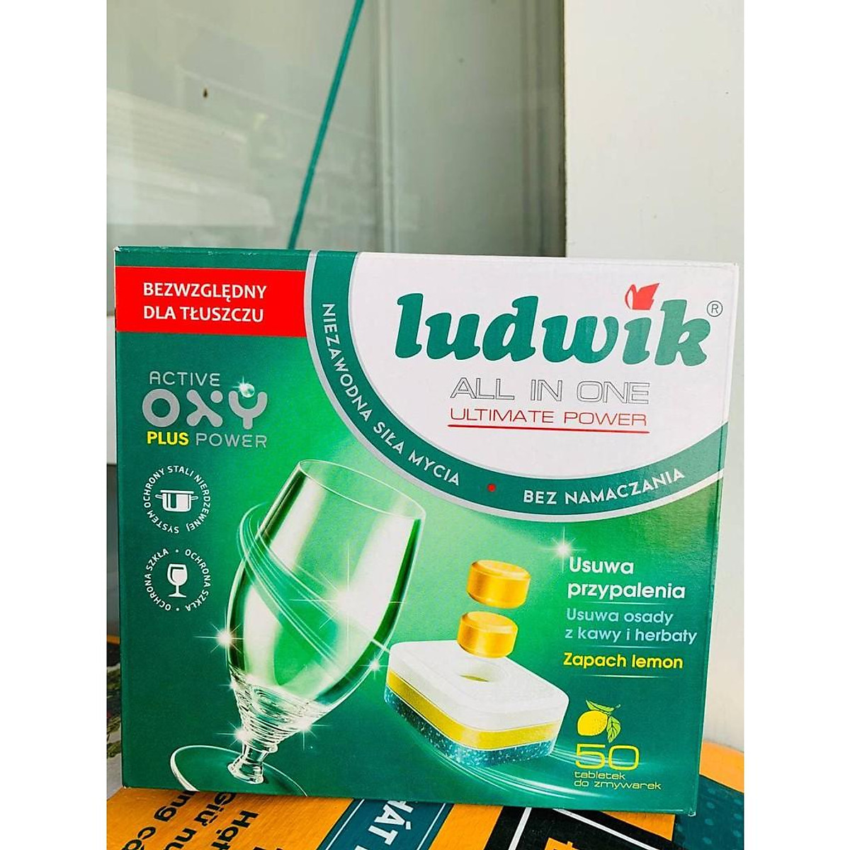 Viên rửa bát Ludwik All in one 50 viên