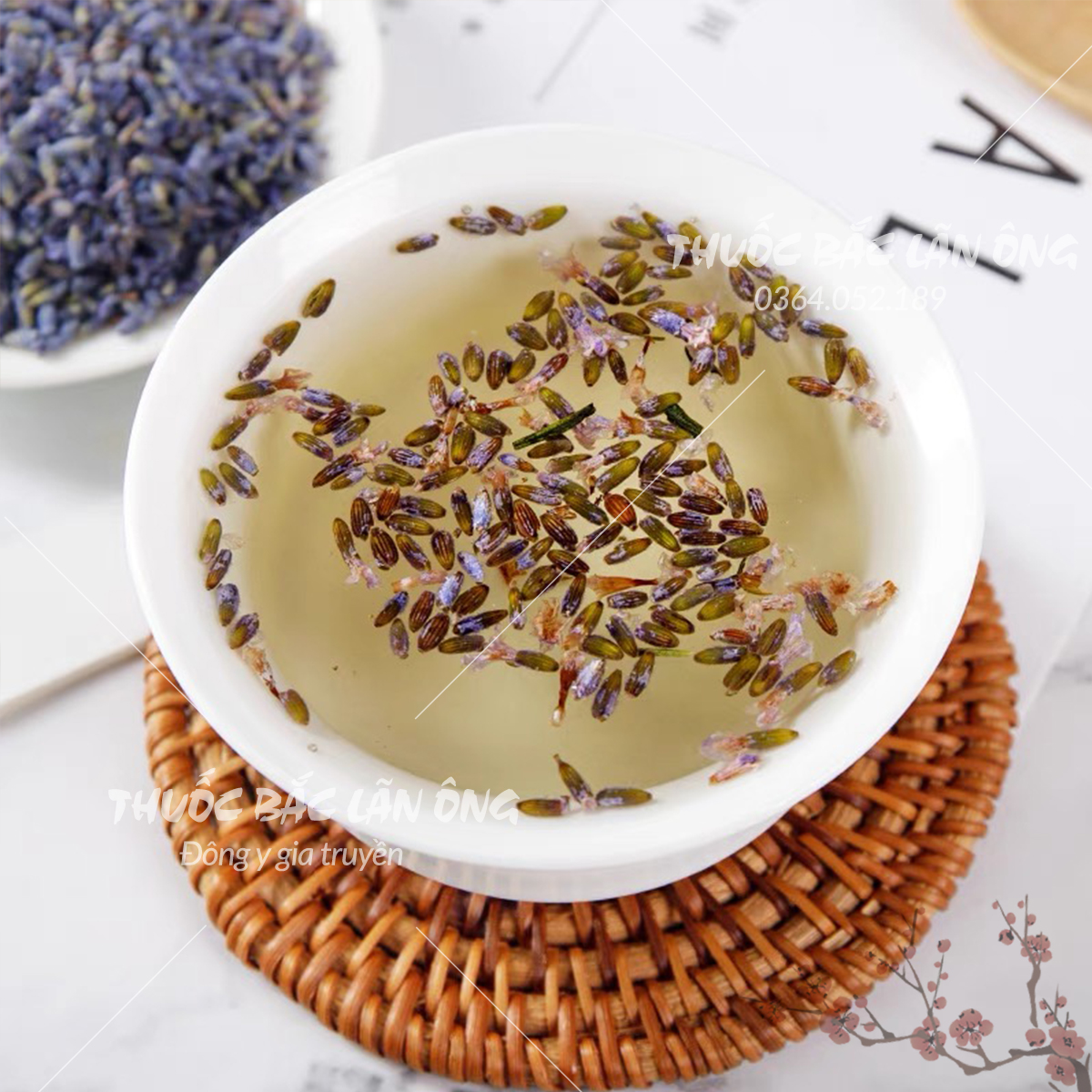 Nụ hoa oải hương 500g (Lavender khô, làm trà, tinh dầu, túi thơm)