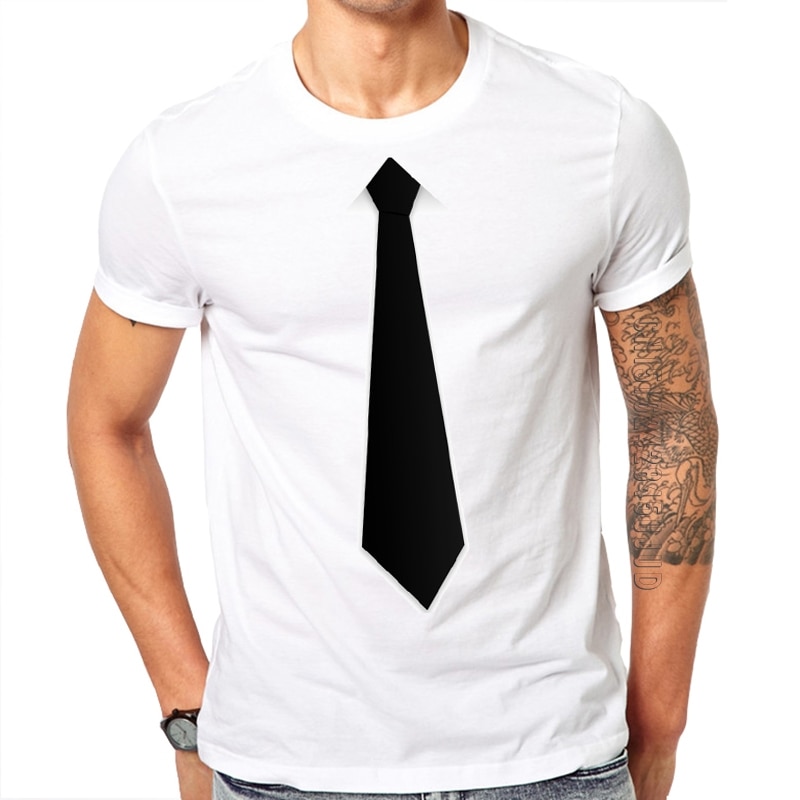 suit and tie t shirt