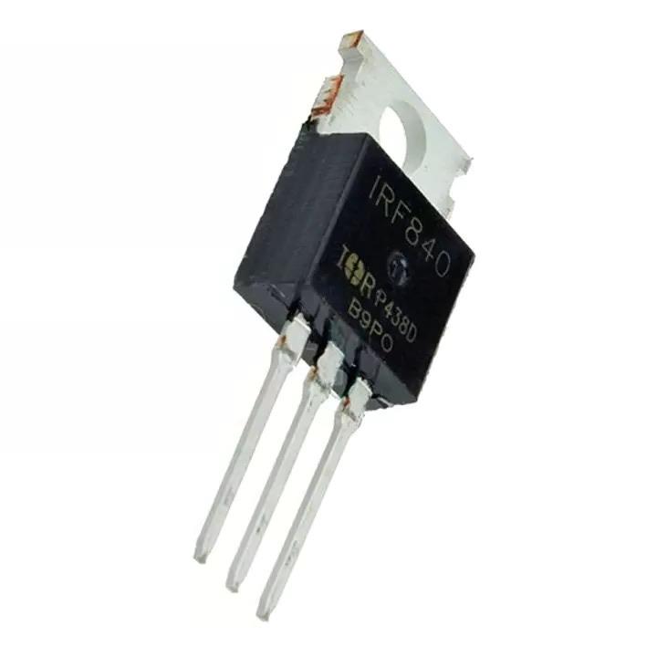 Mosfet IRF840 TO-220 500V 8A (Kênh N)