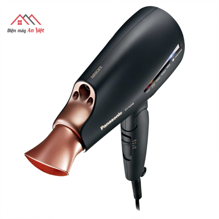 Máy sấy tóc nanoe 1800w panasonic eh-na98-k645 - hàng chính hãng