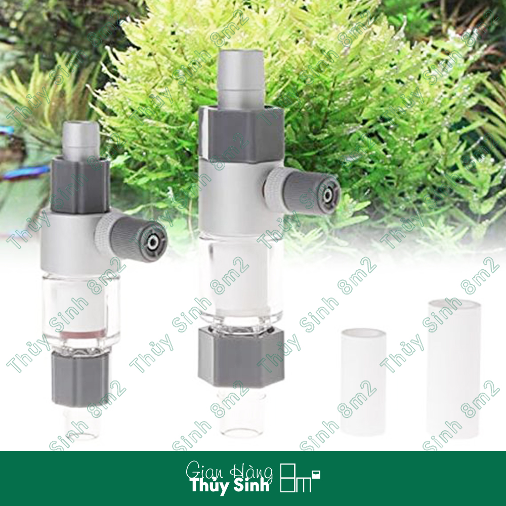 Trộn CO2 QANVEE Out-tank Atomizer Cho Hồ Thủy Sinh - 8m2