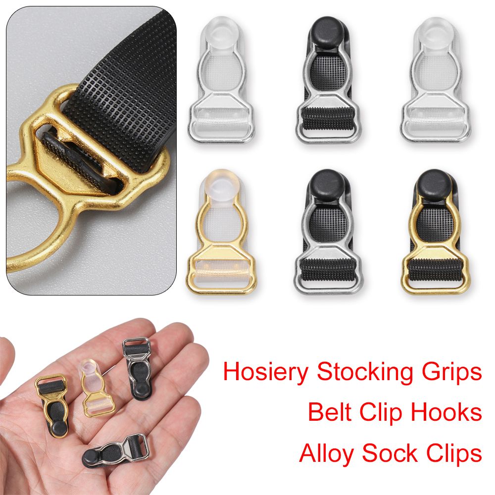 10pcs High Quality 10/12mm Corset Leg Garter Belt Clip Black Lightweight  Hosiery Stocking Grips Plastic Suspender Ends Hooks | Daraz.com.np