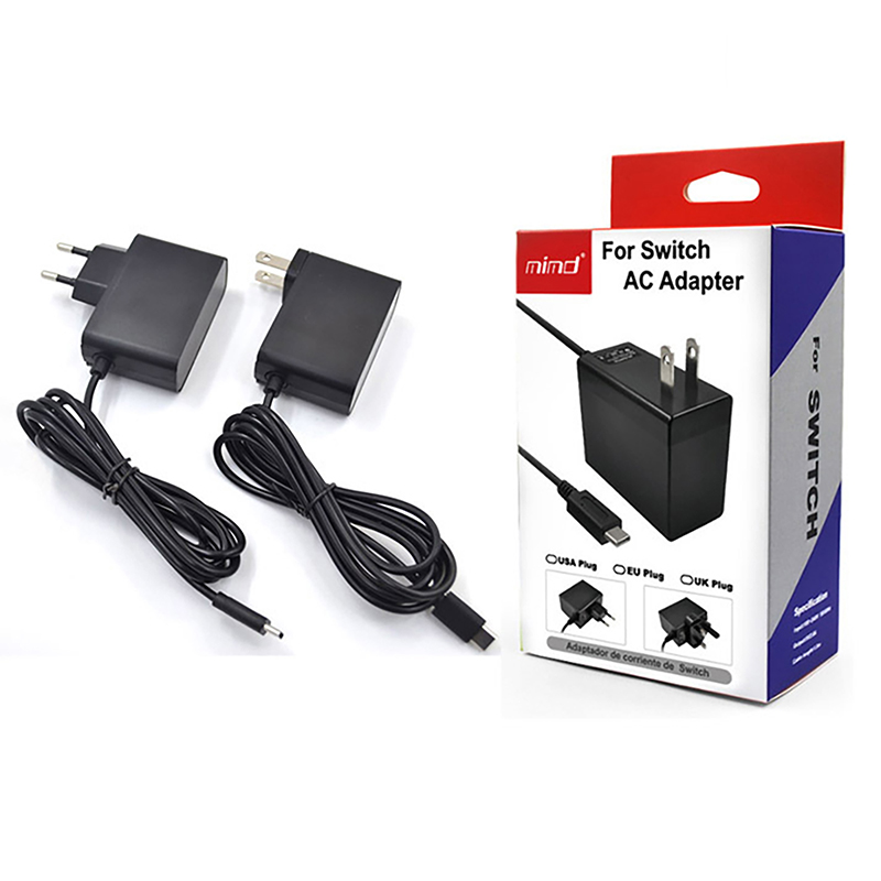EU US Plug Game Host Adapter Charger For Nintendo Switch Lite NS