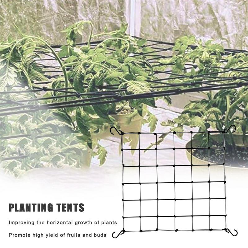 Grid Netting Garden Trellis Netting Garden Netting For Climbing Plants Elastic Wire ...