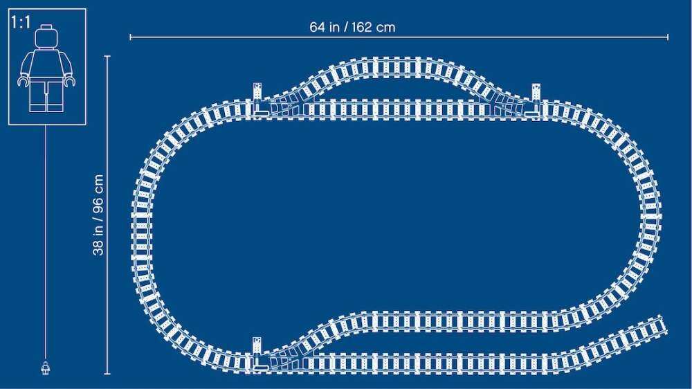 [100% chính hãng]  LEGO® 60205 City Tracks 5+ Đồ Chơi Lắp Ráp lego