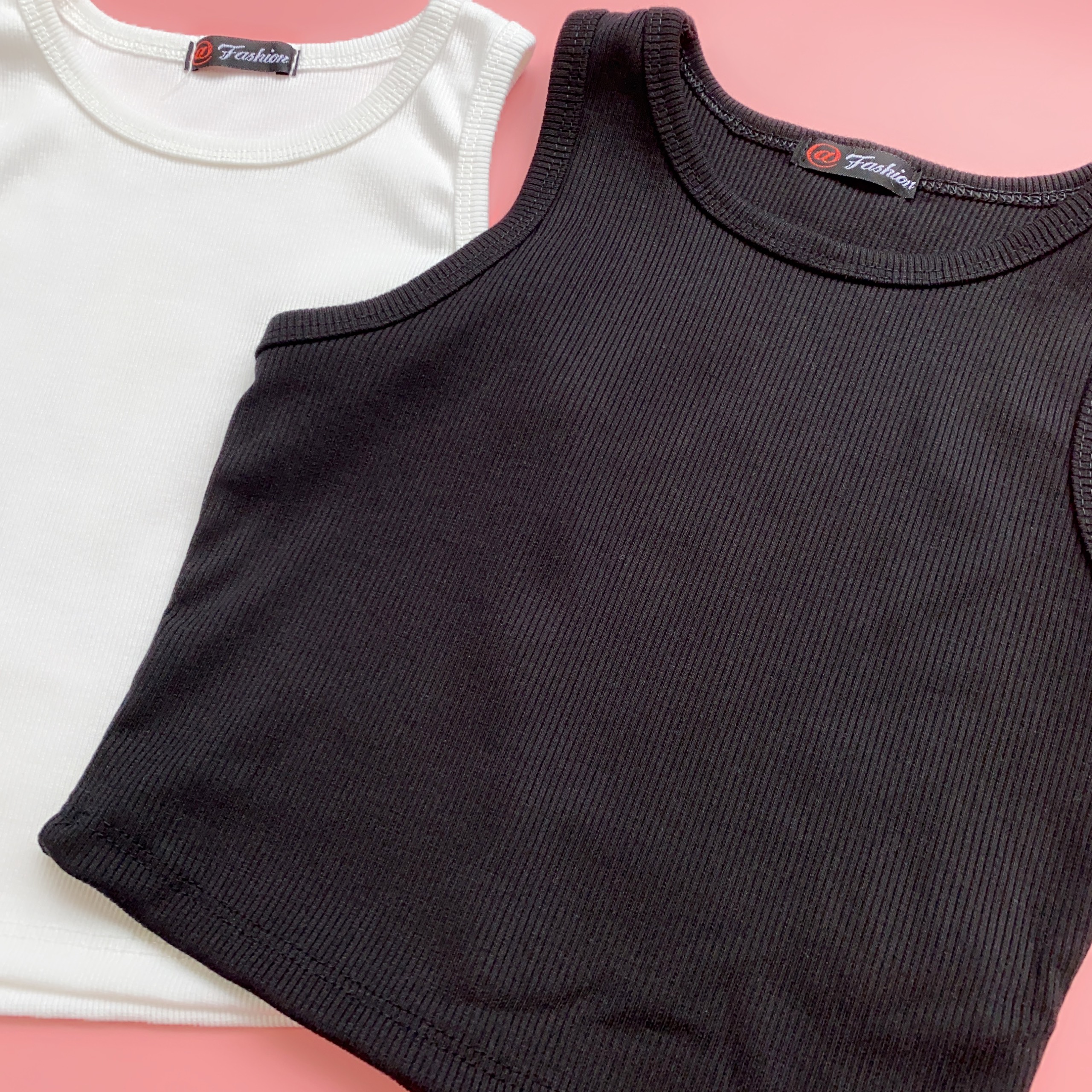 Áo Basic Croptop Thun Gân Body - LEISE