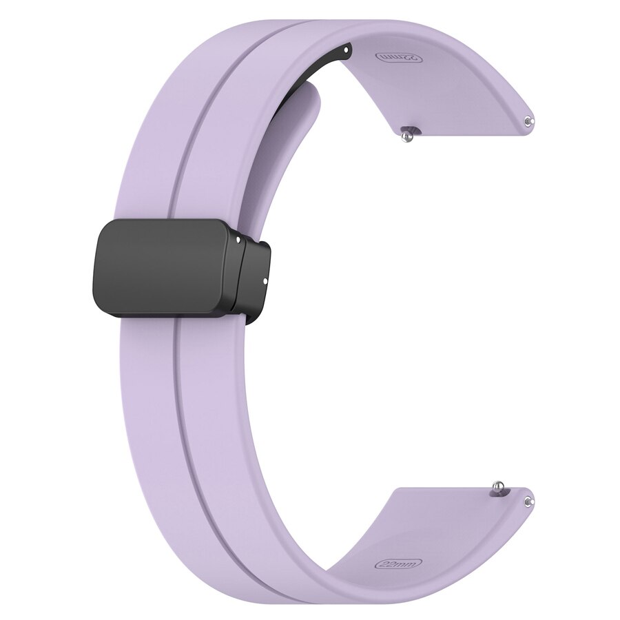 20MM / 22MM Silicone Folding Buckle Strap for Xiaomi Redmi Watch 5 Active / Redmi Watch 5 Lite / Redmi Watch 3 Active Watch Strap Band Replacement Bracelet Accessories for Samsung Galaxy 7 FE 6 5 4 Active 2 / Huawei Watch GT 5 4 3 2 / Realme Watch 3 2 Pro