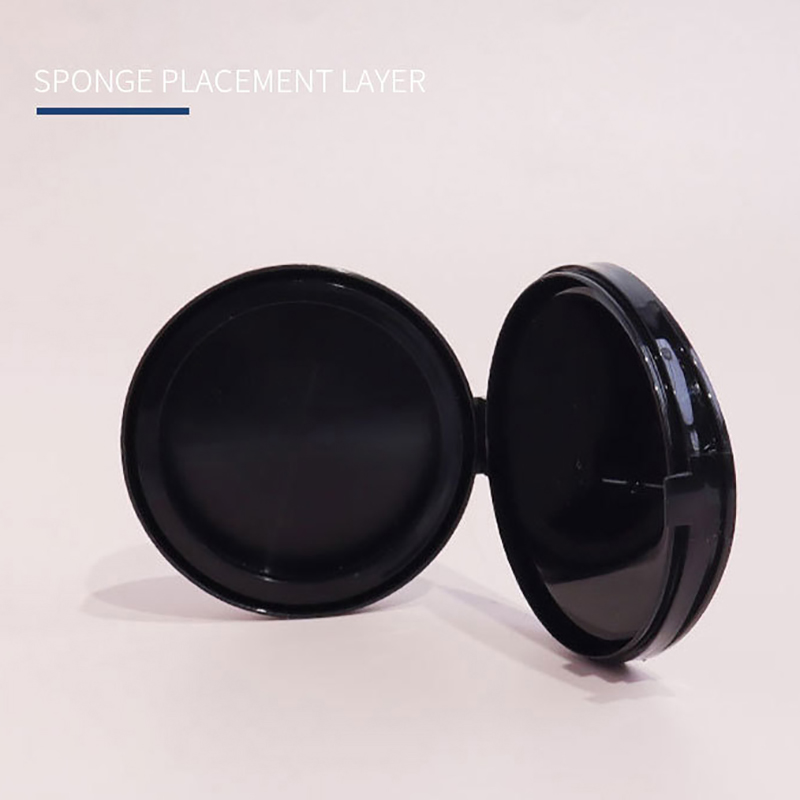Square Empty Air Cushion Puff Box Portable Cosmetic Makeup Case Container With Powder Sponge Mirror For BB Cream Foundation. 