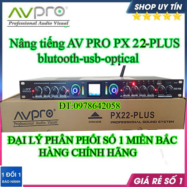 Nâng tiếng AVpro PX 22 plus hàng chính hãng thumbnail