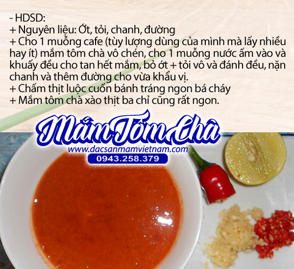 Mắm tôm chà - Hủ 500g