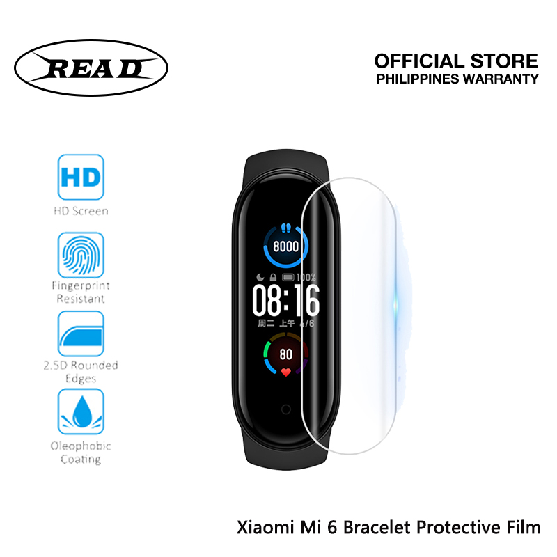 1 3 5pcs Protective HD Film For Xiaomi Mi Band 6 strap Accessories thumbnail