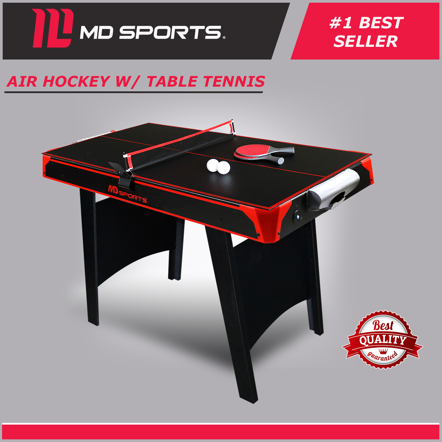 Atomic Full Strength 4Player Air Powered Hockey Table
