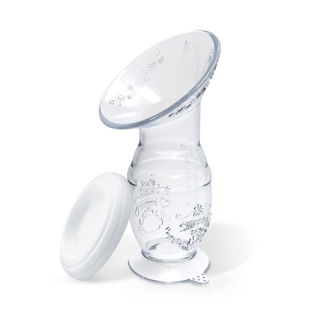 Cốc hứng sữa Cmbear Phễu hứng sữa Cmbear Silicon an toàn và tiện lợi