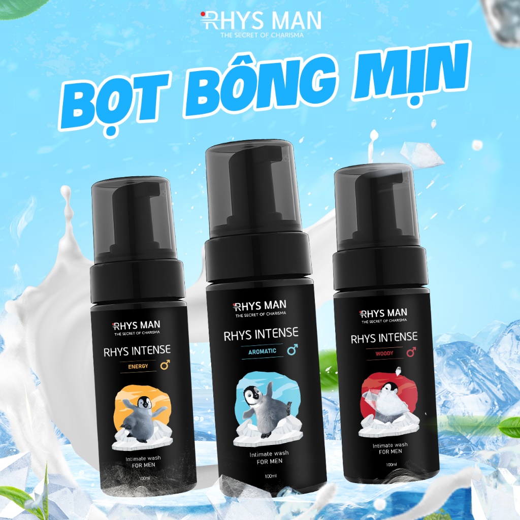Bọt vệ sinh nam giới Menitems 100ml