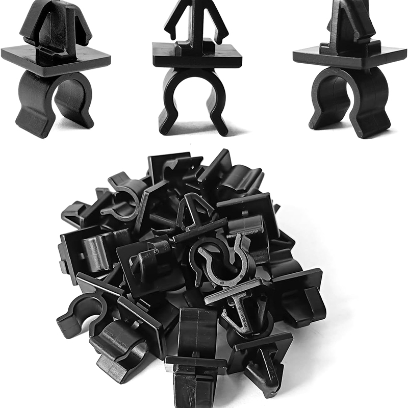 10Pcs Car Hood Prop Rod Clip Auto Fastener Hood Bonnet Prop Rod External Testing For Hood Vehicle Car Accessories. 