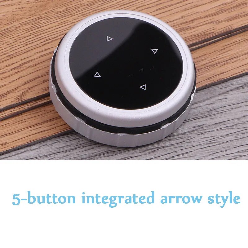 Car styling multimedia buttons cover idrive stickers for bmw f20 f25 f30 f10 f07 e60 e90 e92 e70 e71 f01 f02 e84 f48 x1 x3 x5 x6