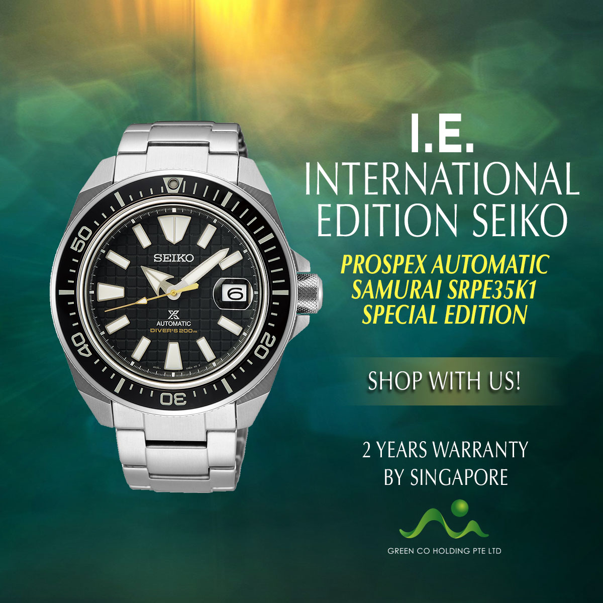 SEIKO INTERNATIONAL EDITION PROSPEX SAMURAI KING AUTOMATIC SRPE35K1 SPECIAL  EDITION | Lazada Singapore