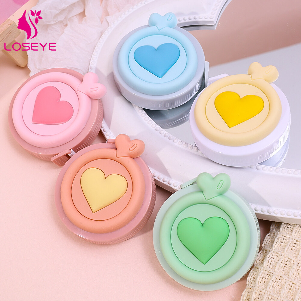 Băng keo may đo hộ gia đình đa chức năng thước dây tự động thu vào Mini 1.5m cầm tay cho thước đo quần áo đo vòng eo chân